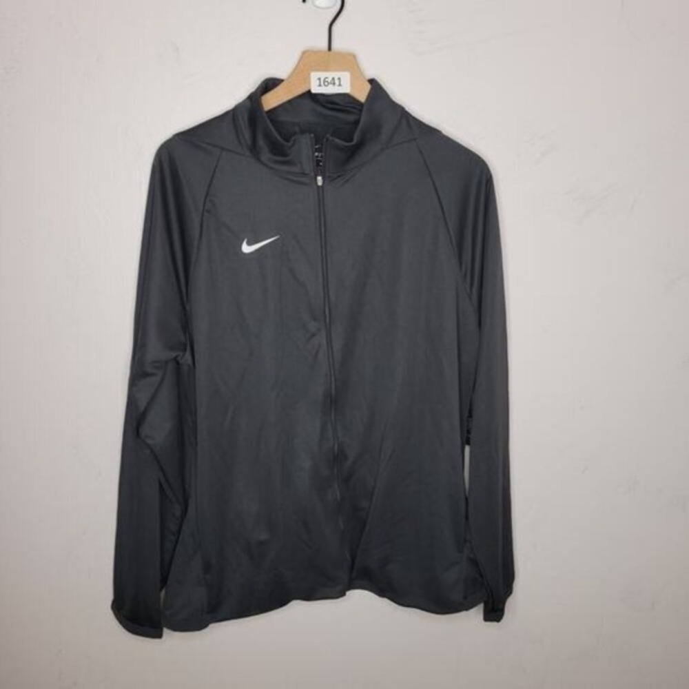Nike Sweatshirt Full Zip Women‎ Size XL Long Sleeve Epic Knit Jacket Gray CN9520